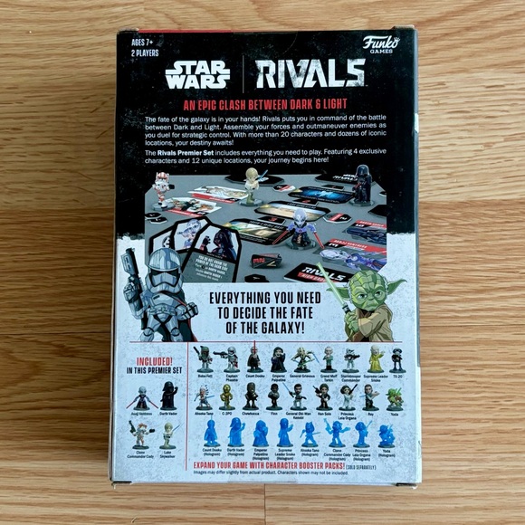Funko Star Wars Rivals Game Premier Set Series 1 Set - Picture 3 of 8